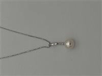 Collana Gioielleria Dossena  Donna in Oro bianco Perla COOR-280-253